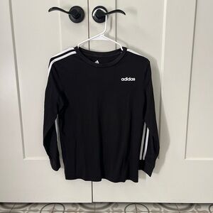 Boys black Adidas shirt